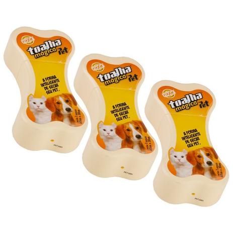Kit 3 Toalhas Mágica Pet Cães e Gatos - Vendasshop utensilios de limpeza Menor preço em Kit 3 Toalhas Mágica Pet Cães e Gatos - Vendasshop utensilios de limpeza