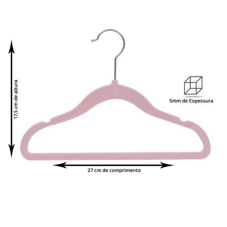 Kit 30 Cabides de Veludo Infantil Magala - Slim Ultrafino é boa?