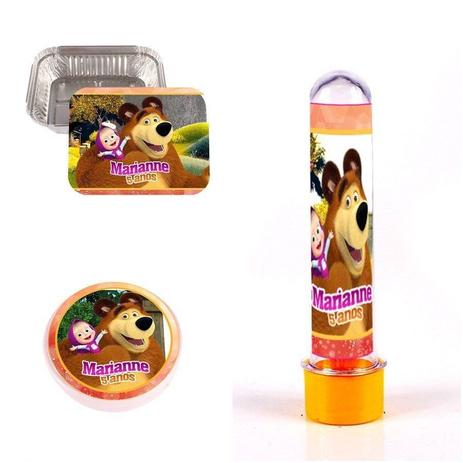 Kit 30 Itens Lembrancinhas Personalizadas Masha E O Urso - Aluá festas é boa?