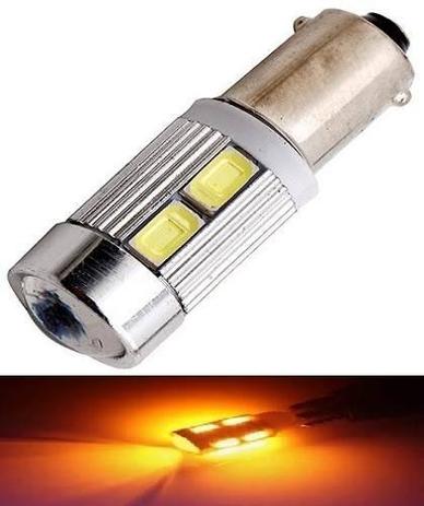 Kit 30 Lampada Ba9s Cambus Cree 10 Led Amarela 12v - Mfl Menor preço em Kit 30 Lampada Ba9s Cambus Cree 10 Led Amarela 12v - Mfl