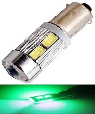 Kit 30 Lampada Ba9s Cambus Cree 10 Led Verde 12v - Mfl Menor preço em Kit 30 Lampada Ba9s Cambus Cree 10 Led Verde 12v - Mfl