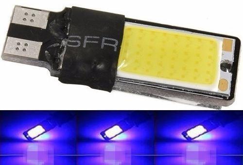 Kit 30 Lampada T10 Cambus Cob Led Azul 12v - Mfl Menor preço em Kit 30 Lampada T10 Cambus Cob Led Azul 12v - Mfl