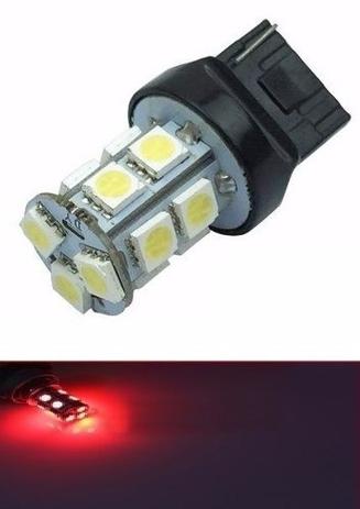 Kit 30 Lampada T20 13 Led 1P W21 Vermelha 7440 12v - Mfl Menor preço em Kit 30 Lampada T20 13 Led 1P W21 Vermelha 7440 12v - Mfl