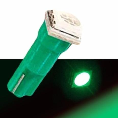 Kit 30 Lampada T5 1 Led Pinguinho Verde 12v - Mfl Menor preço em Kit 30 Lampada T5 1 Led Pinguinho Verde 12v - Mfl