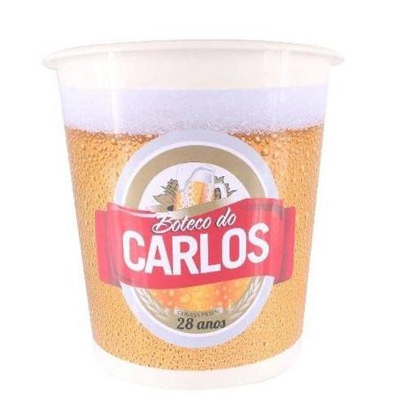 Kit 30 Lembrancinha Balde De Pipoca Boteco Cerveja - Aluá festas Menor preço em Kit 30 Lembrancinha Balde De Pipoca Boteco Cerveja - Aluá festas