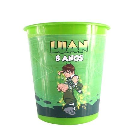 Kit 30 Lembrancinha Balde De Pipoca Personalizado Ben 10 - Aluá festas é boa?
