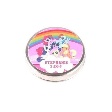 Kit 30 Lembrancinha Potinho Alumínio My Little Pony - Aluá festas Menor preço em Kit 30 Lembrancinha Potinho Alumínio My Little Pony - Aluá festas
