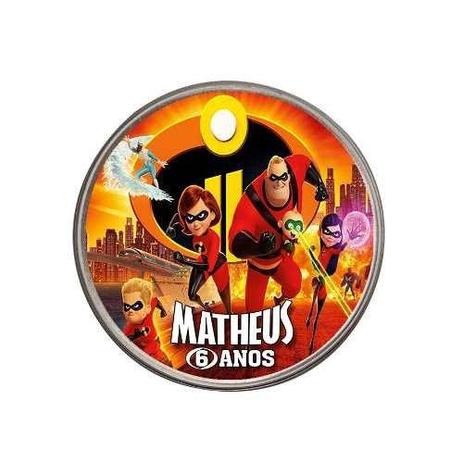 Kit 30 Lembrancinha Potinho Alumínio Os Incríveis - Aluá festas Menor preço em Kit 30 Lembrancinha Potinho Alumínio Os Incríveis - Aluá festas