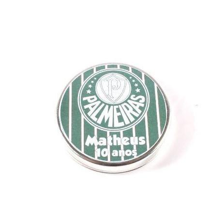 Kit 30 Lembrancinha Potinho Alumínio Palmeiras - Aluá festas é boa?
