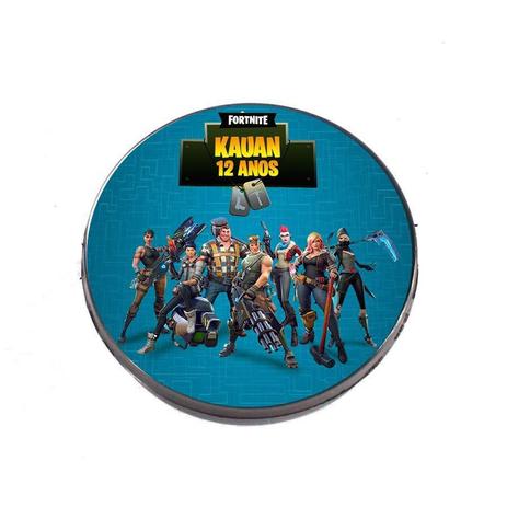 Kit 30 Lembrancinha Potinho Plástico Personalizado Fortnite - Aluá festas é boa?