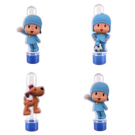 Kit 30 Lembrancinha Tubete 3d Personalizado Pocoyo - Aluá festas Menor preço em Kit 30 Lembrancinha Tubete 3d Personalizado Pocoyo - Aluá festas