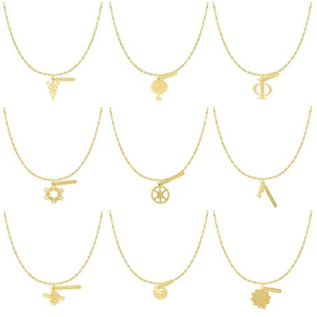 Kit 30 Peças Sendo 15 Pingentes Profissão e 15 Gargantilhas Folheadas - Lunozê é ruim? Kit 30 Peças Sendo 15 Pingentes Profissão e 15 Gargantilhas Folheadas - Lunozê é boa?