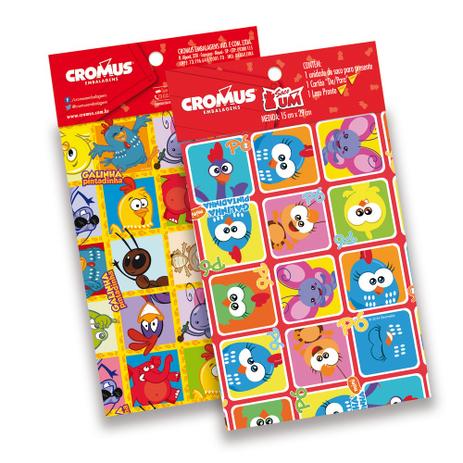 Kit 30 Sacos Presente Laço Cartão Galinha Pintadinha 15X22Cm - Cromus é ruim? Kit 30 Sacos Presente Laço Cartão Galinha Pintadinha 15X22Cm - Cromus é boa?