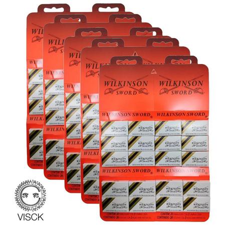 Kit 300 Lâminas De Barbeador Para Barbear Wilkinson Sword Menor preço em Kit 300 Lâminas De Barbeador Para Barbear Wilkinson Sword