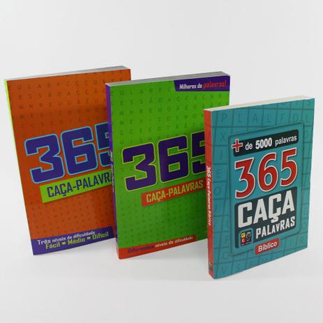 Kit 365 Caça Palavras  03 Livros é boa?