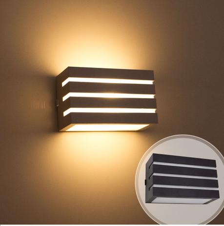 KIT 3X Arandela Frisada Policarbonato p/ área Externa e Interna Marrom St641 - Starlumen Menor preço em KIT 3X Arandela Frisada Policarbonato p/ área Externa e Interna Marrom St641 - Starlumen
