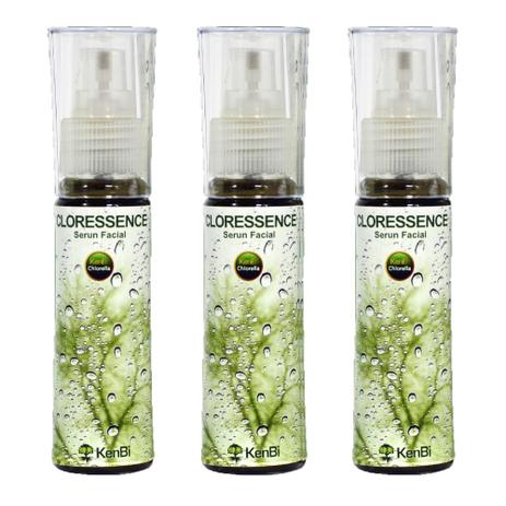 Kit 3x Cloressences (Serum Facial) 45ml - Kenbi Menor preço em Kit 3x Cloressences (Serum Facial) 45ml - Kenbi