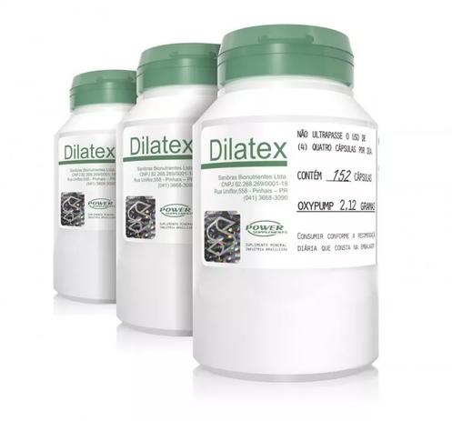 Kit 3x dilatex (152 cápsulas) - power supplements Menor preço em Kit 3x dilatex (152 cápsulas) - power supplements
