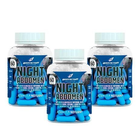 Kit 3x Night Abdomen Emagreça Dormindo - Thermo Bodyaction - Body action Menor preço em Kit 3x Night Abdomen Emagreça Dormindo - Thermo Bodyaction - Body action