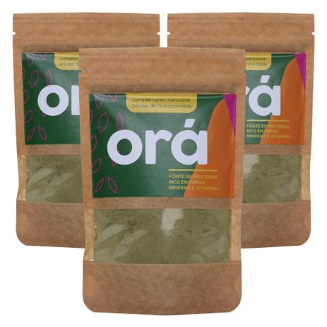 Kit 3x Orá (Ora-pro-nóbis) em Pó 100g - Nutriveg Menor preço em Kit 3x Orá (Ora-pro-nóbis) em Pó 100g - Nutriveg
