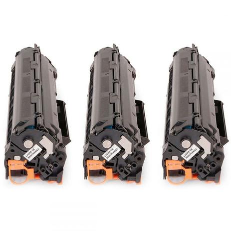 Kit 3x / Toner Compatível HP 285A85A / M1212 e mais Premium Menor preço em Kit 3x / Toner Compatível HP 285A85A / M1212 e mais Premium