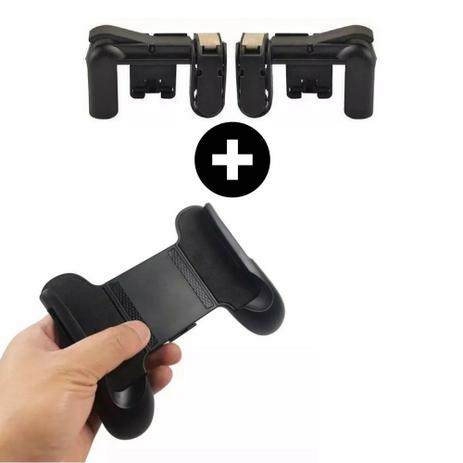 Kit 4 Adaptador Gatilho L1 R1 Celula + 4 Suporte Game Hander - Import Menor preço em Kit 4 Adaptador Gatilho L1 R1 Celula + 4 Suporte Game Hander - Import