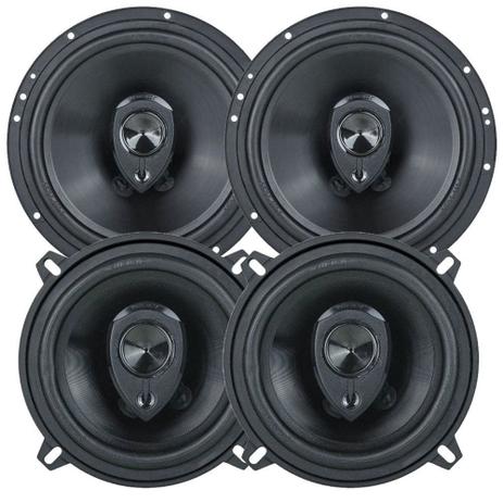 Kit 4 Alto Falante 6 e 5 Polegadas Hinor City Black Triaxial Menor preço em Kit 4 Alto Falante 6 e 5 Polegadas Hinor City Black Triaxial