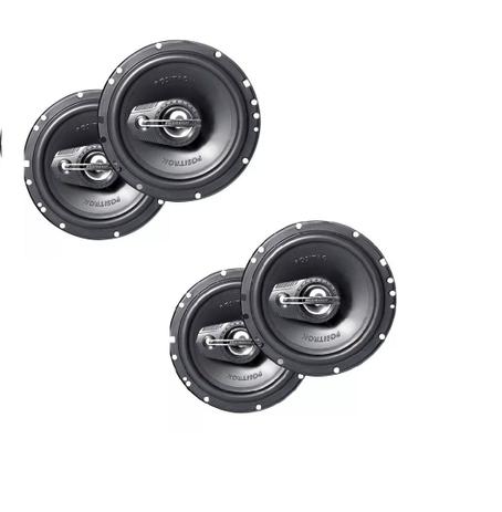 Kit 4 Alto Falantes 5 e 6 Uno 240w Rms Positron Menor preço em Kit 4 Alto Falantes 5 e 6 Uno 240w Rms Positron