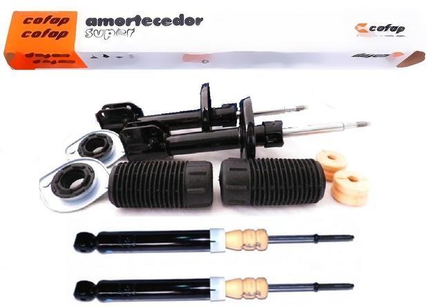 Kit 4 Amortecedor Cofap Corsa Celta Prisma + 2 Coxim Batente Menor preço em Kit 4 Amortecedor Cofap Corsa Celta Prisma + 2 Coxim Batente