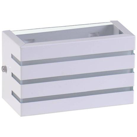 Kit 4 Arandela Frisada Luminária Branca Para Muro Parede Externa G9 - Badylux Menor preço em Kit 4 Arandela Frisada Luminária Branca Para Muro Parede Externa G9 - Badylux