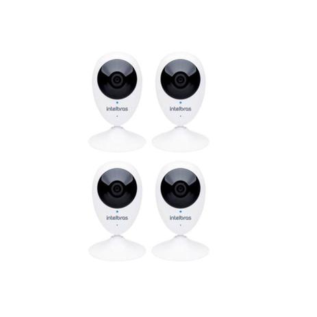 Kit 4 Câmera Ip Sem Fio Wi-Fi HD Mibo Áudio Ic3 Intelbras Menor preço em Kit 4 Câmera Ip Sem Fio Wi-Fi HD Mibo Áudio Ic3 Intelbras
