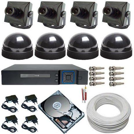 Kit 4 Câmeras de Segurança analógicas com Gravador Dvr Stand Alone Multi HD - Acesso via Celular - Power Menor preço em Kit 4 Câmeras de Segurança analógicas com Gravador Dvr Stand Alone Multi HD - Acesso via Celular - Power
