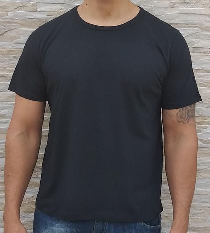 camisas preta masculina