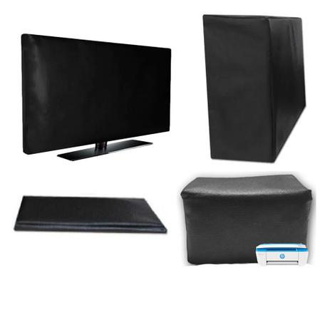 Kit 4 Capas Monitor 20 Impressora 3776 CPU Teclado Impermeável UV - Fullcapas Menor preço em Kit 4 Capas Monitor 20 Impressora 3776 CPU Teclado Impermeável UV - Fullcapas