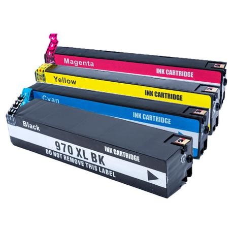 Kit 4 Cartuchos 970XL 971XL HP X451 X476 X476 X551 X576 Compativel CMYK - Novasupri é boa?