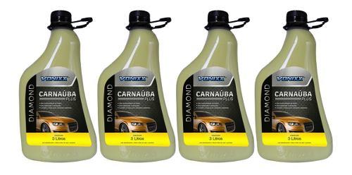 Kit 4 Ceras Carnauba Liquida Protetora Plus 3l - Vonixx Menor preço em Kit 4 Ceras Carnauba Liquida Protetora Plus 3l - Vonixx