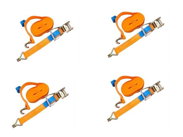 Kit 4 Cintas Catraca para Carga Astro 5 toneladas 9 metros x 50mm Menor preço em Kit 4 Cintas Catraca para Carga Astro 5 toneladas 9 metros x 50mm
