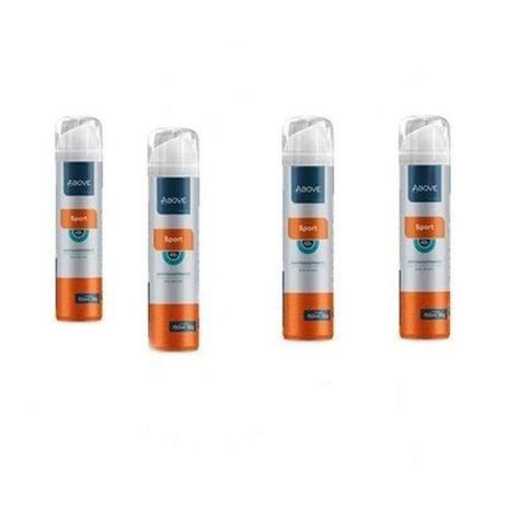 Kit 4 Desodorantes Antitranspirante 48 Horas Sport Above Men Menor preço em Kit 4 Desodorantes Antitranspirante 48 Horas Sport Above Men