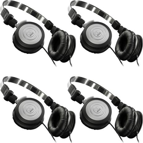 Kit 4 Fones de Ouvido Profissional AKG K414 P Mini Headphone Dobrável Para  Retorno de Palco P2 K414P - Headphone com Fio - Magazine Luiza