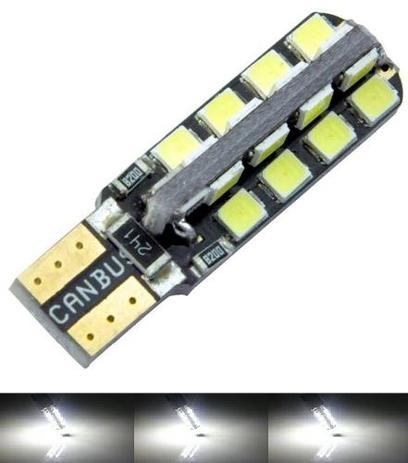 Menor preço em Kit 4 Lampada T10 Cambus 32 Led Branca Canceller 12v - Mfl