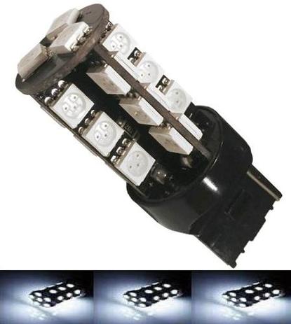 Kit 4 Lampada T20 Cambus 27 Led 2P W21 Branca 7443 12v - Mfl Menor preço em Kit 4 Lampada T20 Cambus 27 Led 2P W21 Branca 7443 12v - Mfl