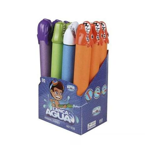 Kit 4 Lança-água Animal Jumbo - Animais Mor 001938 Menor preço em Kit 4 Lança-água Animal Jumbo - Animais Mor 001938