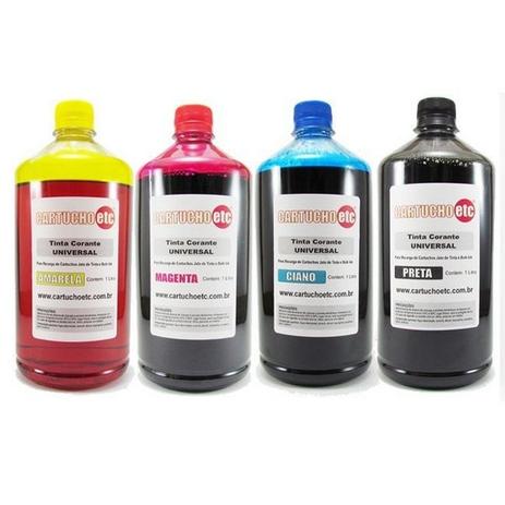 Kit 4 Litros de Tinta Universal 1 Litro de Cada Cor - Formulabs Menor preço em Kit 4 Litros de Tinta Universal 1 Litro de Cada Cor - Formulabs