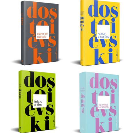 Kit 4 livros Dostoiévski Martin Claret Menor preço em Kit 4 livros Dostoiévski Martin Claret