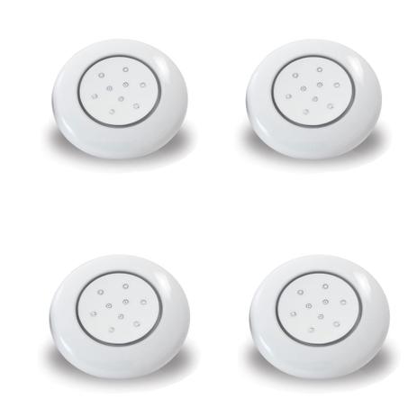 Kit 4 Luminárias de Piscina 9w 12v 125mm IP68 Led Azul Corpo Branco - Iluctron é boa?