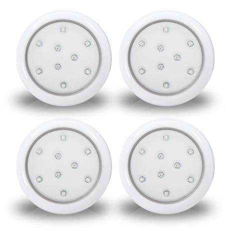 Kit 4 Luminárias Led Azul Piscina 9w 12v 125mm + Fonte - Iluctron Menor preço em Kit 4 Luminárias Led Azul Piscina 9w 12v 125mm + Fonte - Iluctron