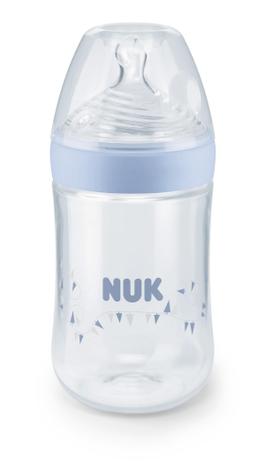 Kit 4 Mamadeiras Nuk Essence 2 Azul + 2 Rosa (150ml + 260ml) Menor preço em Kit 4 Mamadeiras Nuk Essence 2 Azul + 2 Rosa (150ml + 260ml)