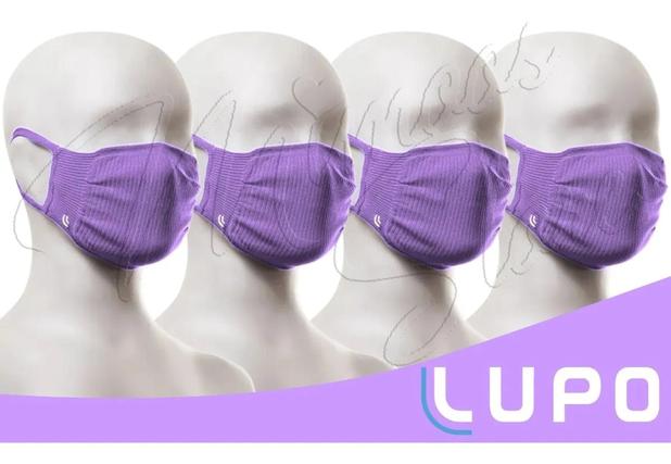Kit 4 Máscaras Lupo Lilás Infantil Zero Costura Vírus Bacoff Menor preço em Kit 4 Máscaras Lupo Lilás Infantil Zero Costura Vírus Bacoff