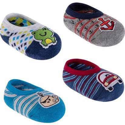 meia sapatinho bebe masculino