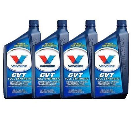 Kit 4 oleo cambio transmissao automatica valvoline cvt fluido sintetico 946 ml cada - kit00330 Menor preço em Kit 4 oleo cambio transmissao automatica valvoline cvt fluido sintetico 946 ml cada - kit00330